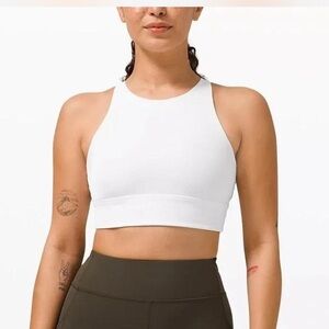 Lululemon White Sports Bra